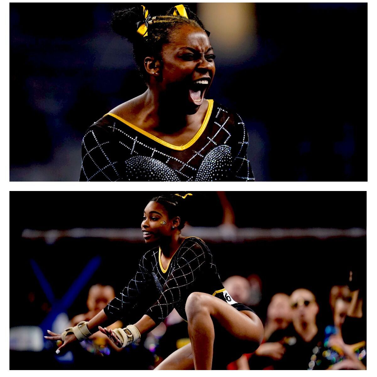 Amari Celestine and Jocelyn Moore